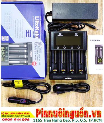 LiitoKala Lii-600, Máy sạc và Test Dung Lượng Pin LiitoKala Lii-600 (Cảm ứng, đo Pin Li-ion /NiMh) chính hãng