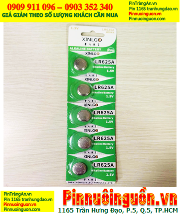 COMBO mua 01vỉ=05viên Pin đo sáng máy ảnh XINLGO LR625A EPX625 Alkaline 1.5v chính hãng