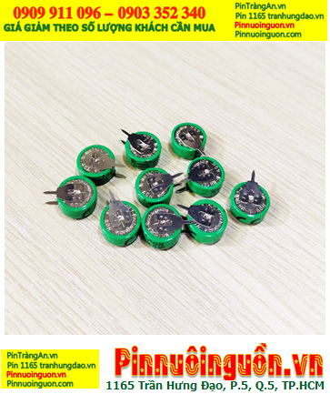 Pin sạc NiMh 1/V40H (1.2V-40mAh), Pin nuôi nguồn NiMh 1/V40H (1.2v-40mAh) Nickel Metal Hydride