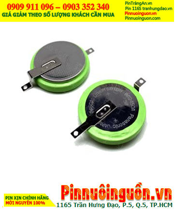 Pin CMOS BR2450A, Pin nuôi nguồn CMOS lithium 3V Panasonic BR2450A (chân ngang) /Xuất xứ Indonesia