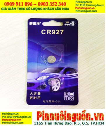 Nova Ocean CR927, Pin 3v lithium Nova Ocean CR927  chính hãng (Vỉ 02viên), Giá cho Vỉ 02viên