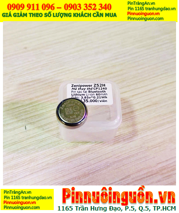 ZeniPower Z52H, Pin tai nghe bluetooth ZeniPower Z52H li-ion 3.85v /Nhận thay pin tai nghe bluetooth