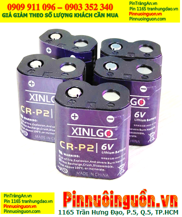 Pin XINLGO CR-P2 PhotoLithium 6v, Pin 6v Lithium XINLGO CR-P2 Pin 2CP4036 chính hãng