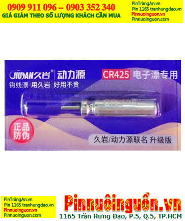 Pin CR425 _Pin phao câu cá CR425, Pin gắn phao câu cá đêm JIUSAN CR425  lithium 3v