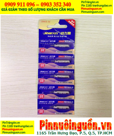 COMBO 01vỉ=5viên Pin phao câu cá đêm JIUSAN CR425  lithium 3v _Giá chỉ 79.000 /vỉ 5viên