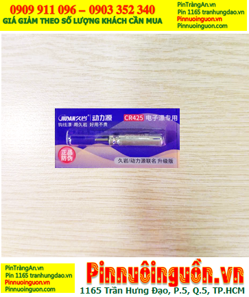 Jiusan CR425, Pin phao câu cá CR425, Pin gắn phao câu cá đêm JIUSAN CR425  lithium 3v