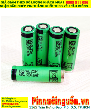 Pin tông đơ hớt tóc 3.7v 680mAhm AL25H, Pin sạc AA lithium Li-iOn 3.7V 14500 AL25H 680mAh