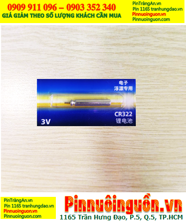 Philips CR322, Pin phao câu cá CR322, Pin gắn phao câu cá đêm Philips CR322 lithium 3v