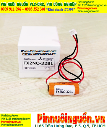 Pin FX2NC-32BL (ER10/28), Pin nuôi nguồn PLC FX2NC-32BL lithium 3.6v 2/3AAA 500mAh