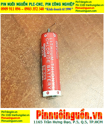 Maxell ER6 (chân thép hàn); Pin nuôi nguồn PLC Maxell ER6 3.6v AA 2000mAh Lithium Thionyl Chloride