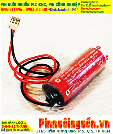 Maxell ER18/50 (Zắc Epson); Pin nuôi nguồn PLC Maxell ER18/50 3.6v 3650mAh Lithium Thionyl Chloride