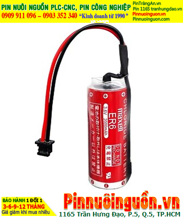 Maxell ER6 (zắc đen nhỏ PLC); Pin nuôi nguồn PLC Maxell ER6 3.6v AA 2000mAh Lithium Thionyl Chloride