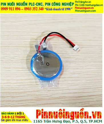 MAXELL CR2450HR; Pin Maxell CR2450HR lithium 3V High Temperature 125℃ chính hãng /Loại Dây zắc cắm