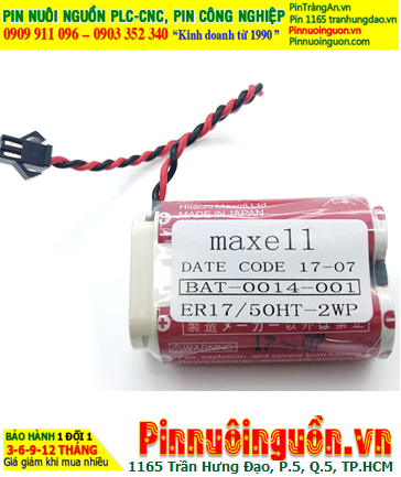 Pin BAT-0014-001, Pin nuôi nguồn PLC BAT-0014-001 lithium 3.6V 5500mAh _Xuất xứ Nhật