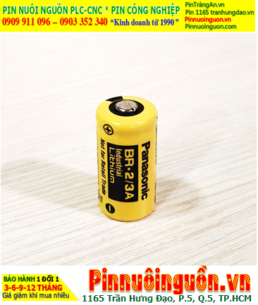 Panasonic BR-2/3A; Pin nuôi nguồn Panasonic BR-2/3A lithium 3v 2/3A 1200mAh, Xuất xứ Nhật