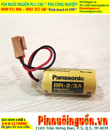 Fanuc A98-0031-0006; Pin nuôi nguồn Fanuc A98-0031-0006 lithium 3V 2/3A 1200mAh, Xuất xứ NHẬT