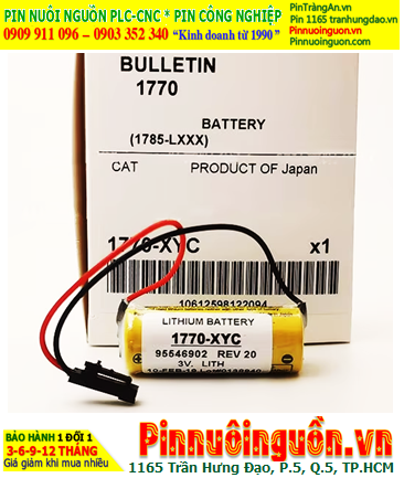 Panasonic BR-A (Zắc Allen); Pin nuôi nguồn Panasonic BR-A 1800mAh for ABB 1770-XYC, Xuất xứ NHẬT