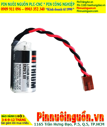 Mitsubishi ER3V-C; Pin nuôi nguồn Mitsubishi ER3V-C lithium 3.6v chính hãng _Xuất xứ NHật