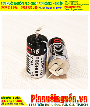 Toshiba ER17330V, Pin nuôi nguồn PLC Toshiba ER17330V lithium 3.6v 1700mAh chính hãng, Xuất xứ Nhật