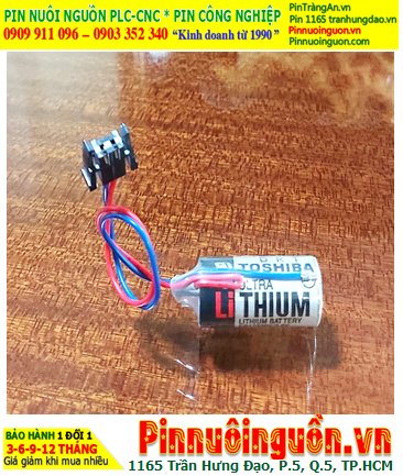 Toshiba ER3V; Pin nuôi nguồn Toshiba ER3V lithium 3.6v 1/2AA 1000mAh chính hãng _Xuất xứ Nhật