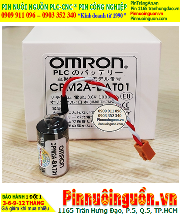 Toshiba ER3V; Pin nuôi nguồn Omron CPM2A-BAT01 lithium 3.6v 1/2AA 1000mAh _Made in Japan