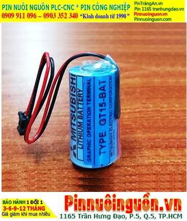 Mitsubishi GT15-BAT, Pin nuôi nguồn Mitsubishi GT15-BAT lithium 3v 1800mAh chính hãng, Xuất xứ Nhật