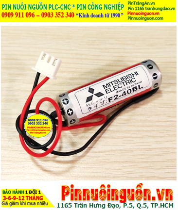 Mitsubishi F2-40BL; Pin nuôi nguồn Mitsubishi F2-40BL dòng SUPER LITHIUM 3.6v AA 1800mAh _Xuất xứ Nhật