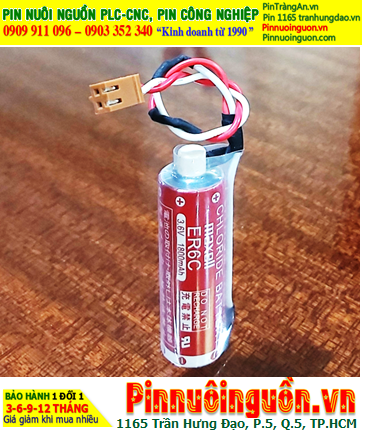 Pin Maxell ER6C _Pin ER6C; Pin nuôi nguồn PLC Maxell ER6C lithium 3.6v AA1800mAh _Xuất xứ Nhật
