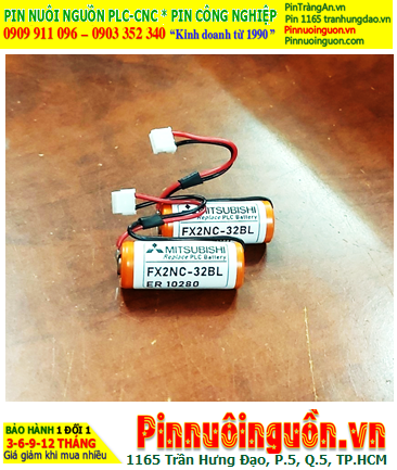 Mitsubishi FX2NC-32BL; Pin nuôi nguồn Mitsubishi FX2NC-32BL 2/3AAA  500mAh chính hãng