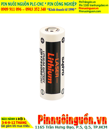 Sanyo CR17450SE; Pin nuôi nguồn PLC Sanyo CR17450SE  2500mAh chính hãng, Xuất xứ NHẬT