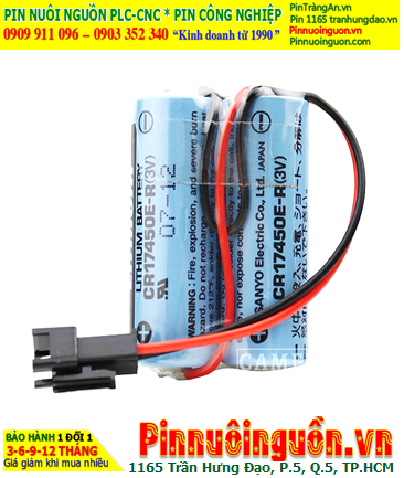 Sanyo 2CR17450E-R (2viên ghép đôi); Pin nuôi nguồn Sanyo 2CR17450E-R-CN-10 4400mAh /X.xứ NHẬT