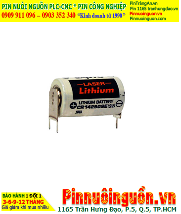 Sanyo CR14250SE; Pin nuôi nguồn Sanyo CR14250SE lithium 3v 1/2AA 850mAh, Xuất xứ NHẬT