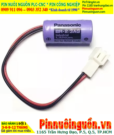 Panasonic BR-2/3AG; Pin nuôi nguồn Panasonic BR-2/3AG 2/3A 1450mAh chính hãng, Xuất xứ NHẬT