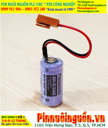 Panasonic BR-2/3AG (Zắc JEA); Pin nuôi nguồn Panasonic BR-2/3AG 2/3A 1450mAh, Xuất xứ NHẬT
