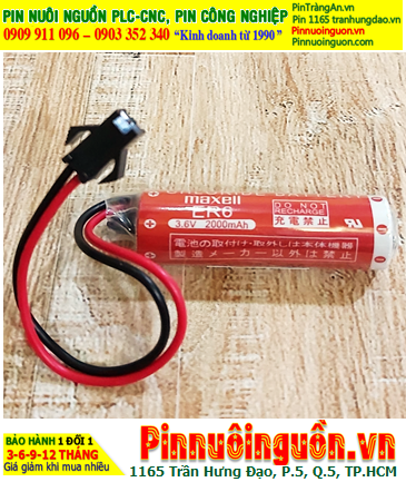 MAXELL ER6 OTC ROBOT _Pin nuôi nguồn PLC MAXELL ER6 OTC ROBOT AA 2000mAh 3.6v _Made in Japan