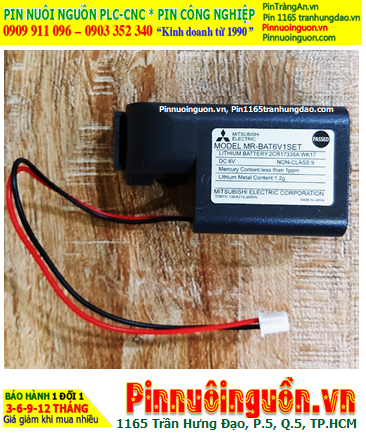 Mitsubishi MR-J4BAT; Pin nuôi nguồn Mitsubishi MR-J4BAT lithium 6v _Xuất xứ Nhật