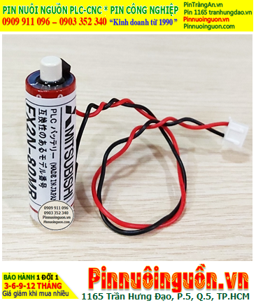 Mitsubishi FX2N-80MR, Pin nuôi nguồn Mitsubishi FX2N-80MR lithium 3.6v 1800mAh (Xuất xứ Nhật)