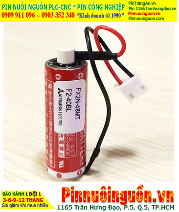 Mitsubishi FX2N-48MT; Pin nuôi nguồn Mitsubishi FX2N-48MT AA 1800mAh chính hãng, Xuất xứ Nhật
