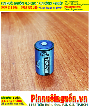 Tekcell SB-AA02; Pin nuôi nguồn PLC Tekcell SB-AA02 lithium 3.6v 1/2AA 1200mAh _Xuất xứ Hàn Quốc