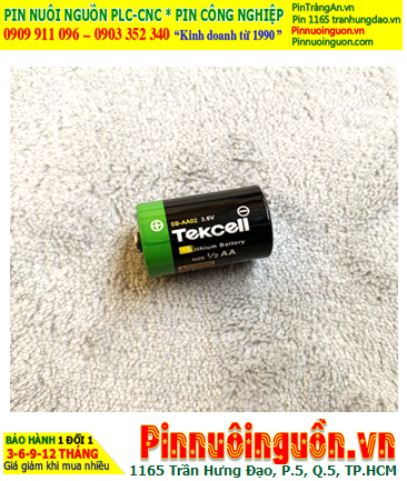 Tekcell SB-AA02; Pin nuôi nguồn PLC Tekcell SB-AA02 lithium 3.6v 1/2AA 1200mAh _Xuất xứ Hàn Quốc