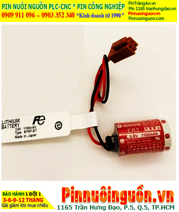 FUJI FBT020A; Pin nuôi nguồn FUJI FBT020A lithium 3.6v 1/2AA 1000mAh chính hãng, Xuất xứ Nhật