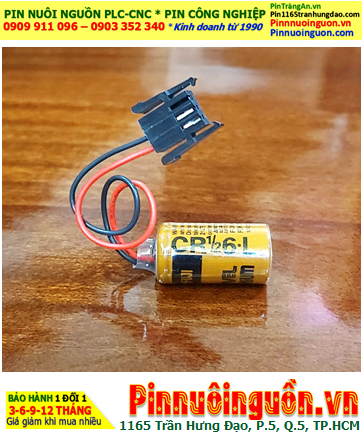 FUJI CR1/2 6.L; Pin nuôi nguồn FUJI CR1/2 6.L (CR14250) lithium 3v 1/2AA 1000mAh chính hãng, Xuất xứ Nhật