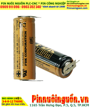 FUJI CR8.LHC, Pin nuôi nguồn FUJI CR8.LHC lithium 3v 4/5A 3000mAh chính hãng, Xuất xứ NHẬT