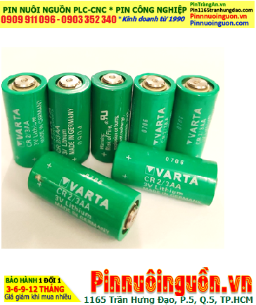 Pin Varta CR2/3AA _Pin CR2/3AA; Pin nuôi nguồn PLC Varta CR2/3AA 1350mAh _ Made in Germany (Đức)