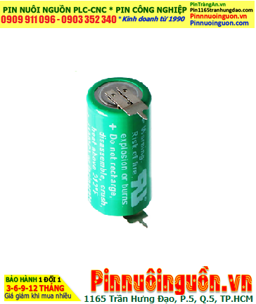 Pin Varta CR2/3AA _Pin CR2/3AA; Pin nuôi nguồn PLC Varta CR2/3AA 1350mAh _ Made in Germany (Đức)