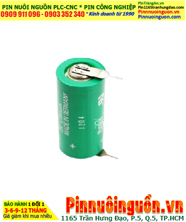 Pin Varta CR2/3AA _Pin CR2/3AA; Pin nuôi nguồn PLC Varta CR2/3AA 1350mAh _ Made in Germany (Đức)