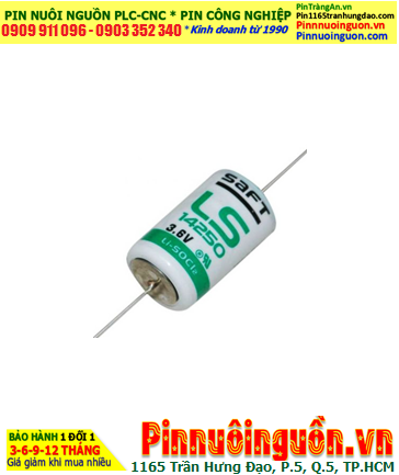 Pin LS14250 _Pin Saft LS14250; Pin nuôi nguồn Saft LS14250 lithium 3.6v 1/2AA 1200mAh _Xuất xứ Pháp