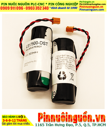 Denso Robot LS17500-DST, Pin Denso Robot LS17500-DST lithium 3.6v 3600mAh _Xuất xứ Pháp