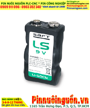 Pin ER-9V; Saft ER-9V; Pin SAFT lithium 9v 1200mAh chính hãng _Xuất xứ Pháp | HẾT HÀNG
