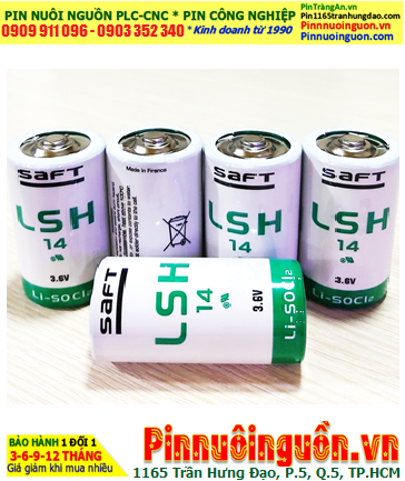 Pin Saft LSH14 _Pin LSH14; Pin nuôi nguồn PLC Saft LSH14 lithium 3.6v C 5800mAh _Xuất xứ Pháp